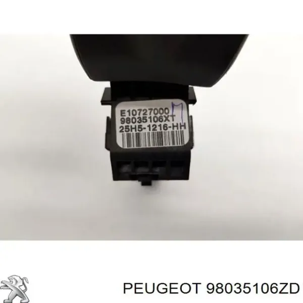 Interruptor de control de crucero 98035106ZD Peugeot/Citroen