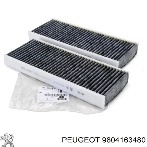 Filtro de habitáculo 9804163480 Peugeot/Citroen