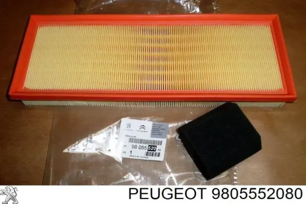 Filtro de aire 9805552080 Peugeot/Citroen