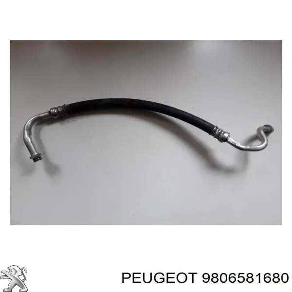 Manguera de aire acondicionado de evaporador al compresor 9806581680 Peugeot/Citroen