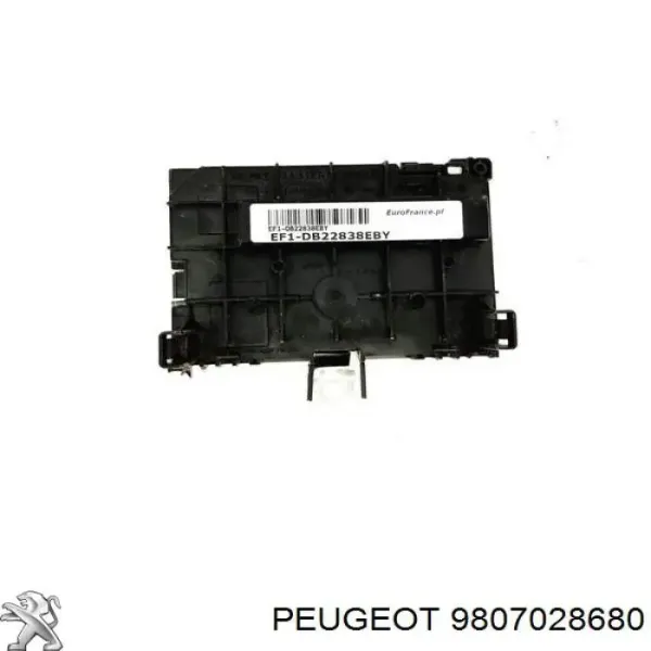 Caja de fusibles 9807028680 Fiat/Alfa/Lancia