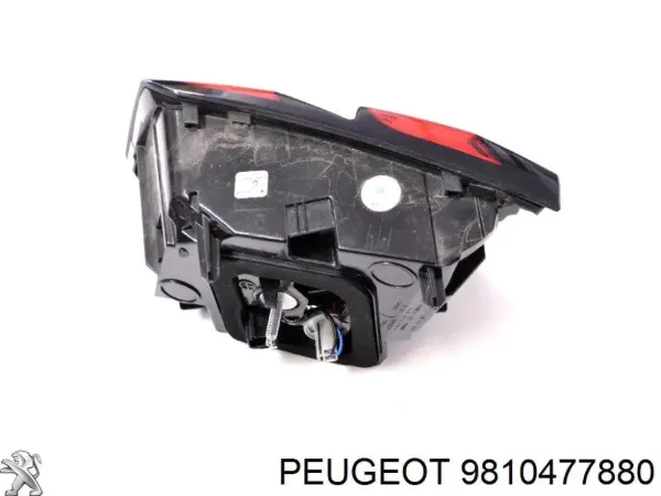 Piloto trasero interior izquierdo 9810477880 Peugeot/Citroen