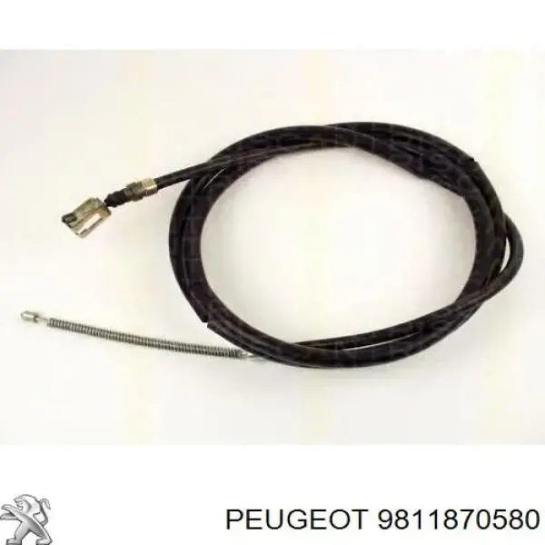 Cable de freno de mano trasero derecho/izquierdo 9821098580 Peugeot/Citroen
