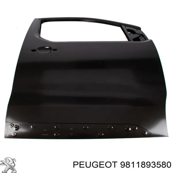 Puerta delantera derecha 9811893580 Peugeot/Citroen