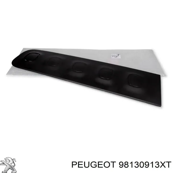 Moldura de puerta delantera izquierda 98130913XT Peugeot/Citroen