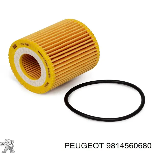 Filtro de aceite 9814560680 Peugeot/Citroen