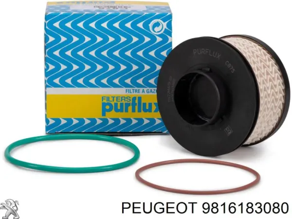 Caja del filtro de combustible 9816183080 Peugeot/Citroen