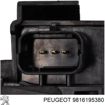 Cerradura de puerta de maletero PEUGEOT 9816195380