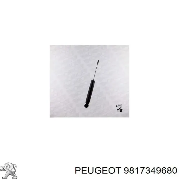 Amortiguador trasero 9817349680 Peugeot/Citroen