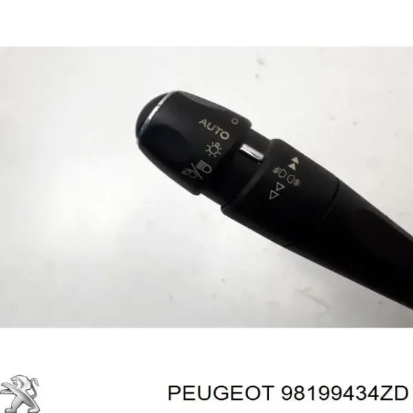 Conmutador derecho de la columna de dirección 98199434ZD Peugeot/Citroen