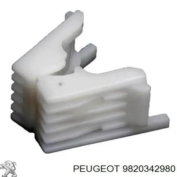 Clip de pedal de cable de embrague 9820342980 Peugeot/Citroen