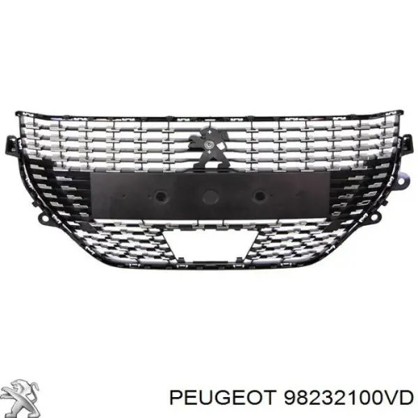 Parrilla 98232100VD Peugeot/Citroen