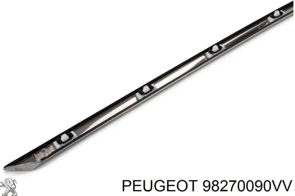Moldura de techo derecha 98270090VV Peugeot/Citroen
