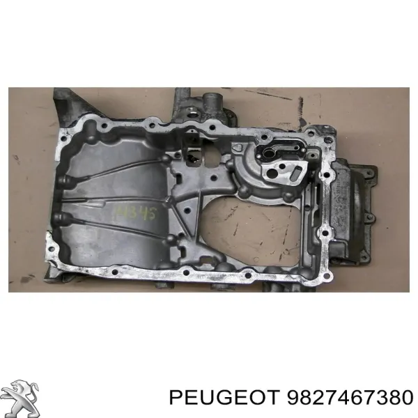 Cárter de aceite del motor 9827467380 Peugeot/Citroen