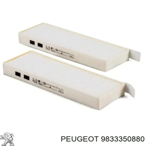 Filtro de habitáculo 9833350880 Peugeot/Citroen