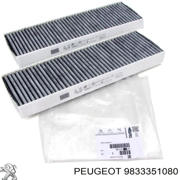 Filtro de habitáculo 9833351080 Peugeot/Citroen