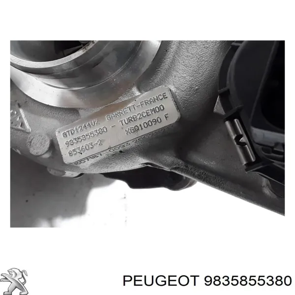 Turbocompresor 1631887180 Peugeot/Citroen