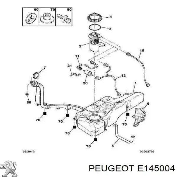 E145004 Peugeot/Citroen