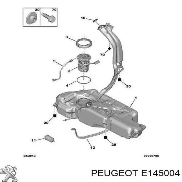 E145004 Peugeot/Citroen