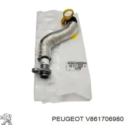 Tubo (Manguera) Para Drenar El Aceite De Una Turbina PEUGEOT V861706980