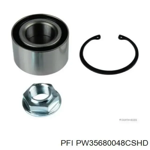 Disco de freno trasero PW35680048CSHD PFI