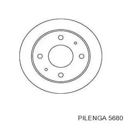 Disco de freno trasero Fiat Ducato 3 250