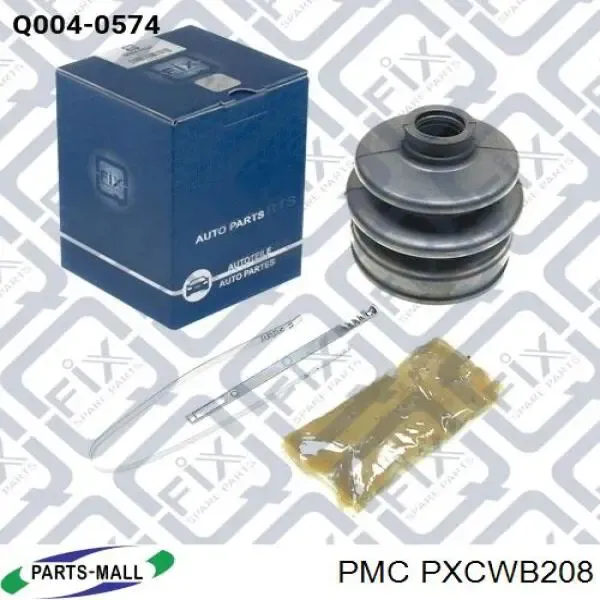 Fuelle de semieje delantero interior PXCWB208 Parts-Mall