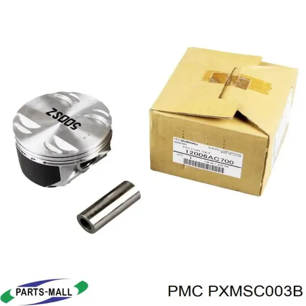 Pistón completo para un cilindro, primera sobremedida (+0,25 mm) PXDAE4F35480252 AMP/Paradowscy
