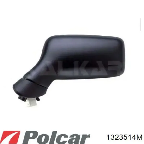 Espejo retrovisor izquierdo 8L1858531 VAG