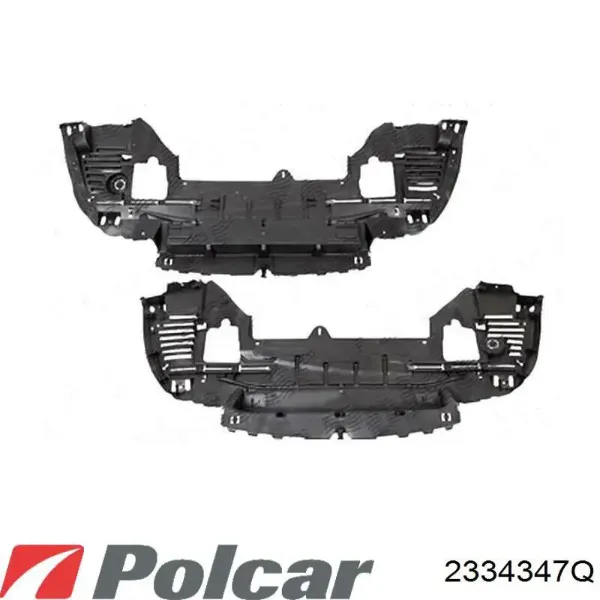 Deflector de parachoques delantero 150520 Rezaw-plast