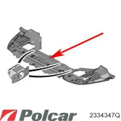 Deflector de parachoques delantero PCT60013A Signeda