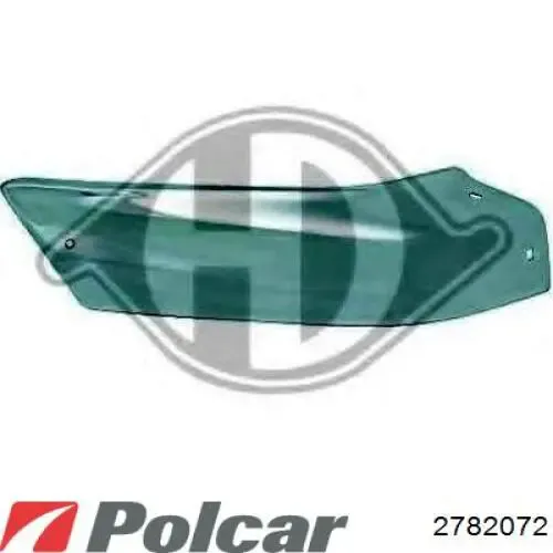 Paragolpes 2782072 Polcar