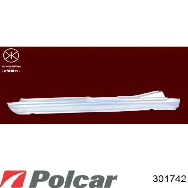 Umbral de puerta, derecha 301742 Polcar