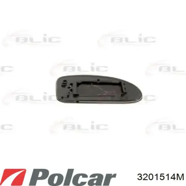 Espejo de retrovisor izquierdo 1218M07 Depo/Loro/Abakus