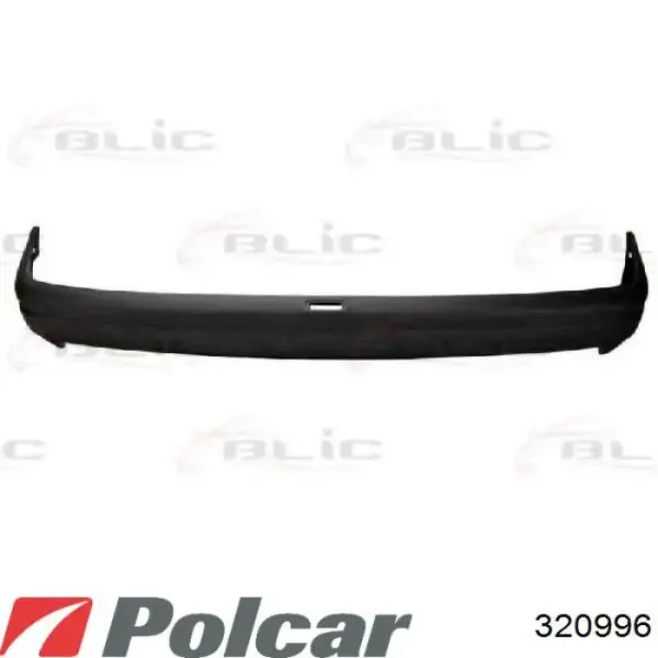 Parachoques trasero 320996 Polcar