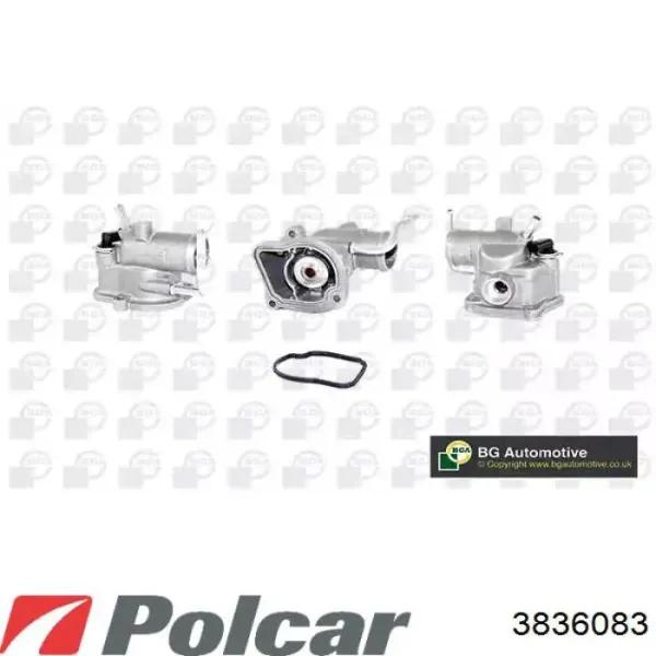 Radiador 3836083 Polcar