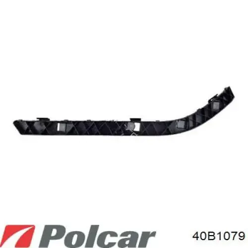 Soporte de parachoques delantero izquierdo 40B1079 Polcar