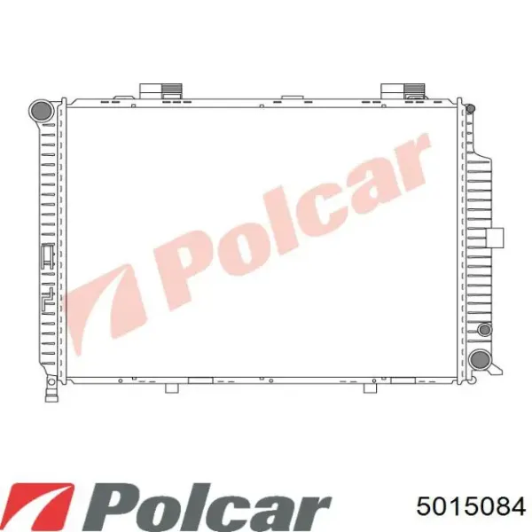 Radiador 5015084 Polcar