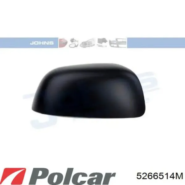 Espejo de retrovisor derecho 5266514M Polcar