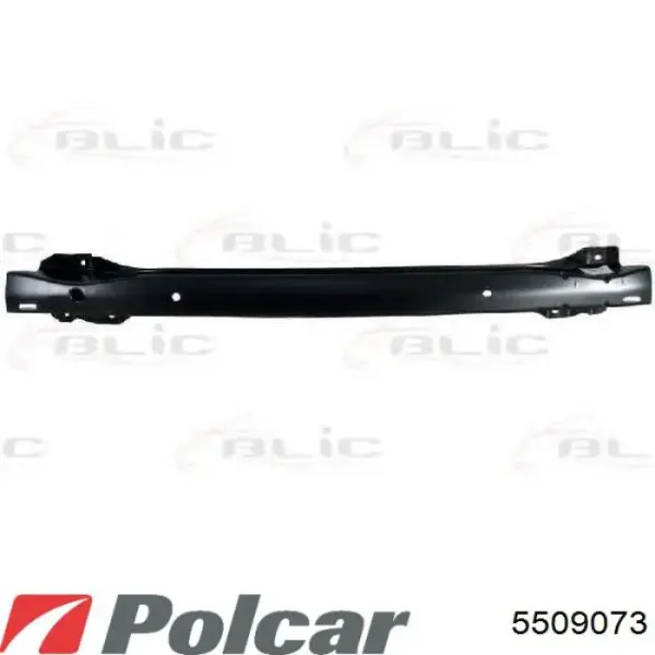 Refuerzo parachoque delantero 5509073 Polcar