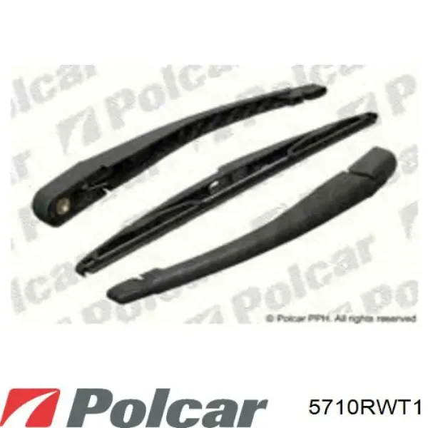 Brazo del limpiaparabrisas, trasero 5710RWT1 Polcar