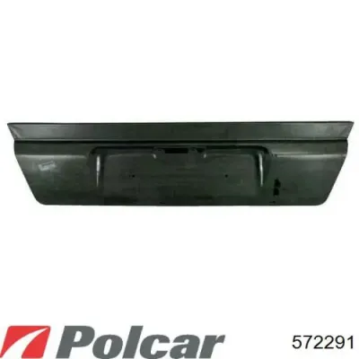 Moldura de puerta del maletero (puerta trasera 3/5) POLCAR 572291