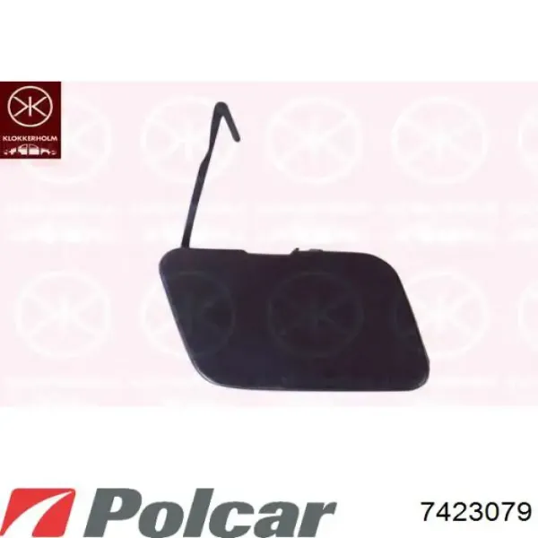 Cobertura de parachoques, enganche de remolque, delantera  para Suzuki Swift III RS