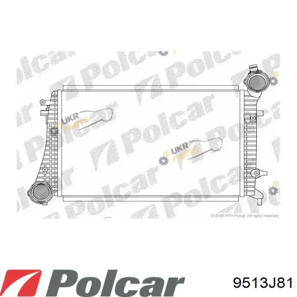 Intercooler 9513J81 Polcar