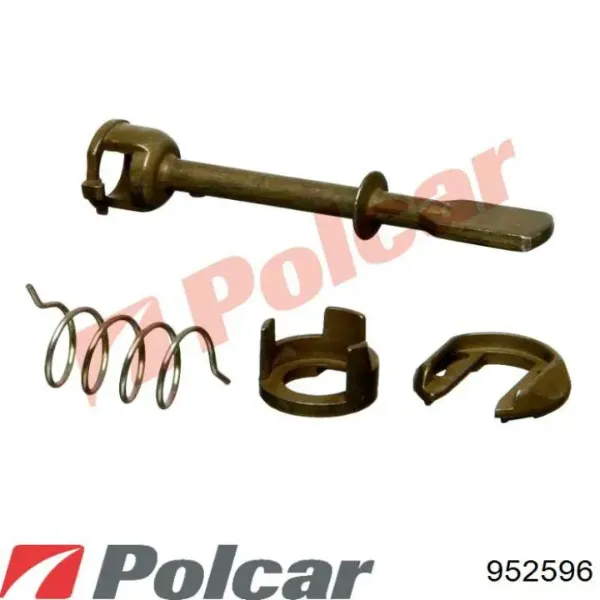 Parachoques trasero 952596 Polcar