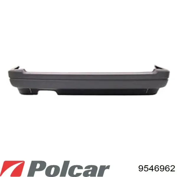 Parachoques trasero 9546962 Polcar