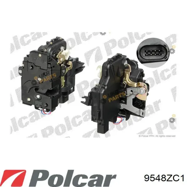 Cerradura 9548ZC1 Polcar