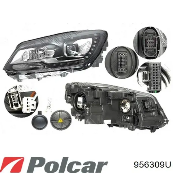 Faro izquierdo LPN422 Magneti Marelli