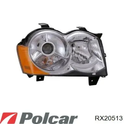 Soporte de parachoques trasero exterior POLCAR RX20513