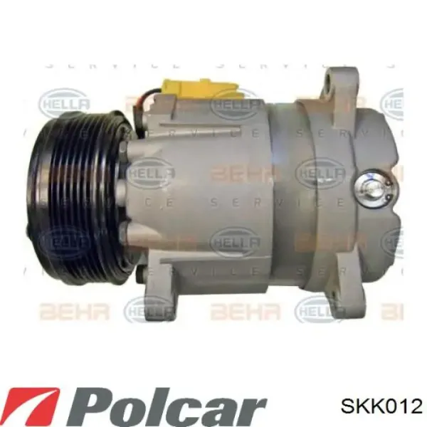 Compresor de aire acondicionado Peugeot 206 2A/C